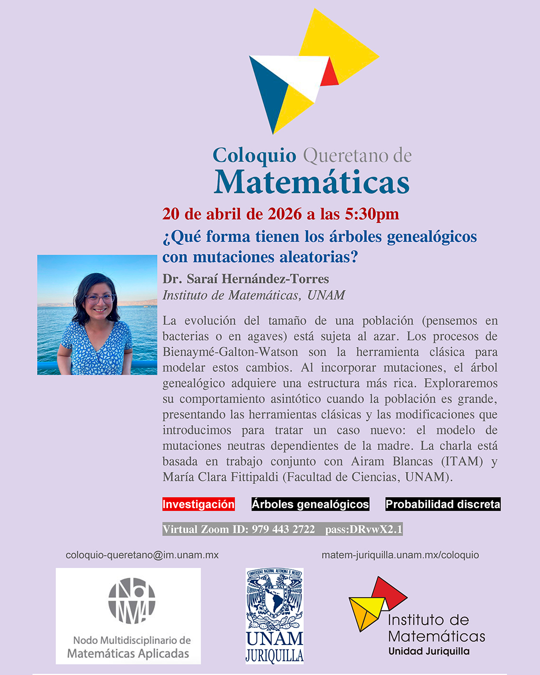  Coloquio Queretano de Matemáticas