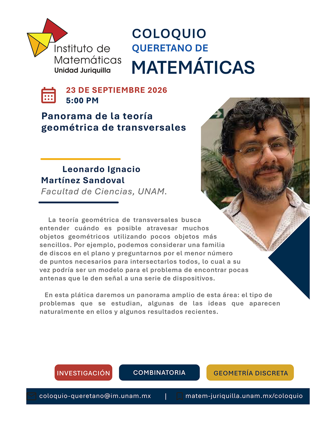 Coloquio Queretano de Matemáticas