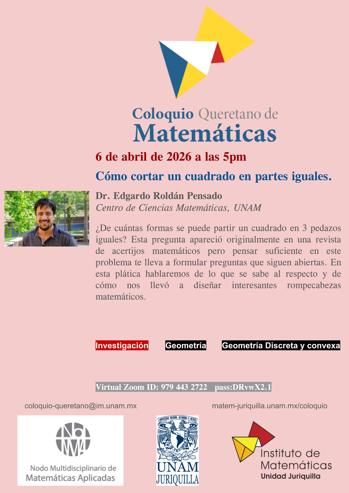Coloquio Queretano de Matemáticas