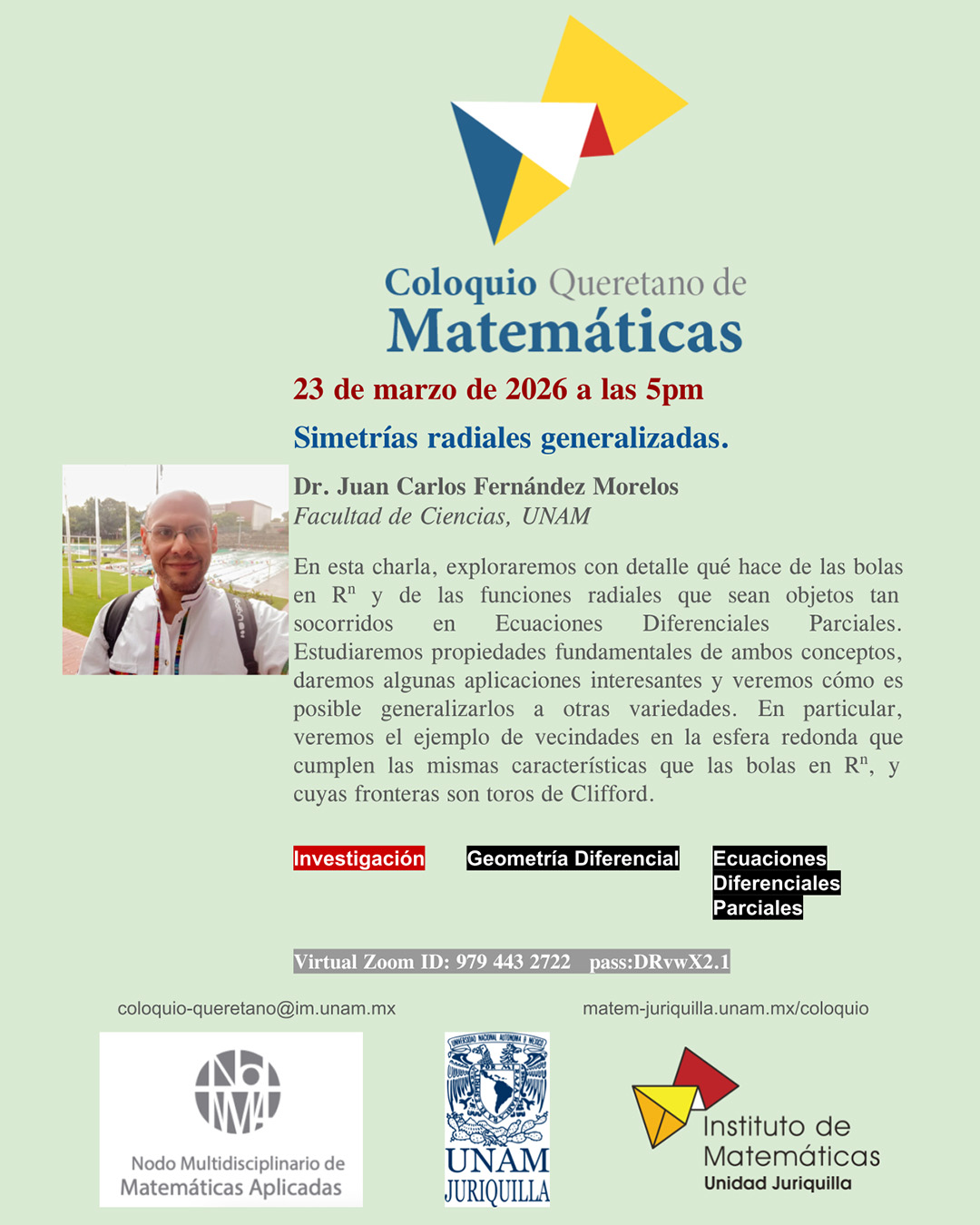 Coloquio Queretano de Matemáticas