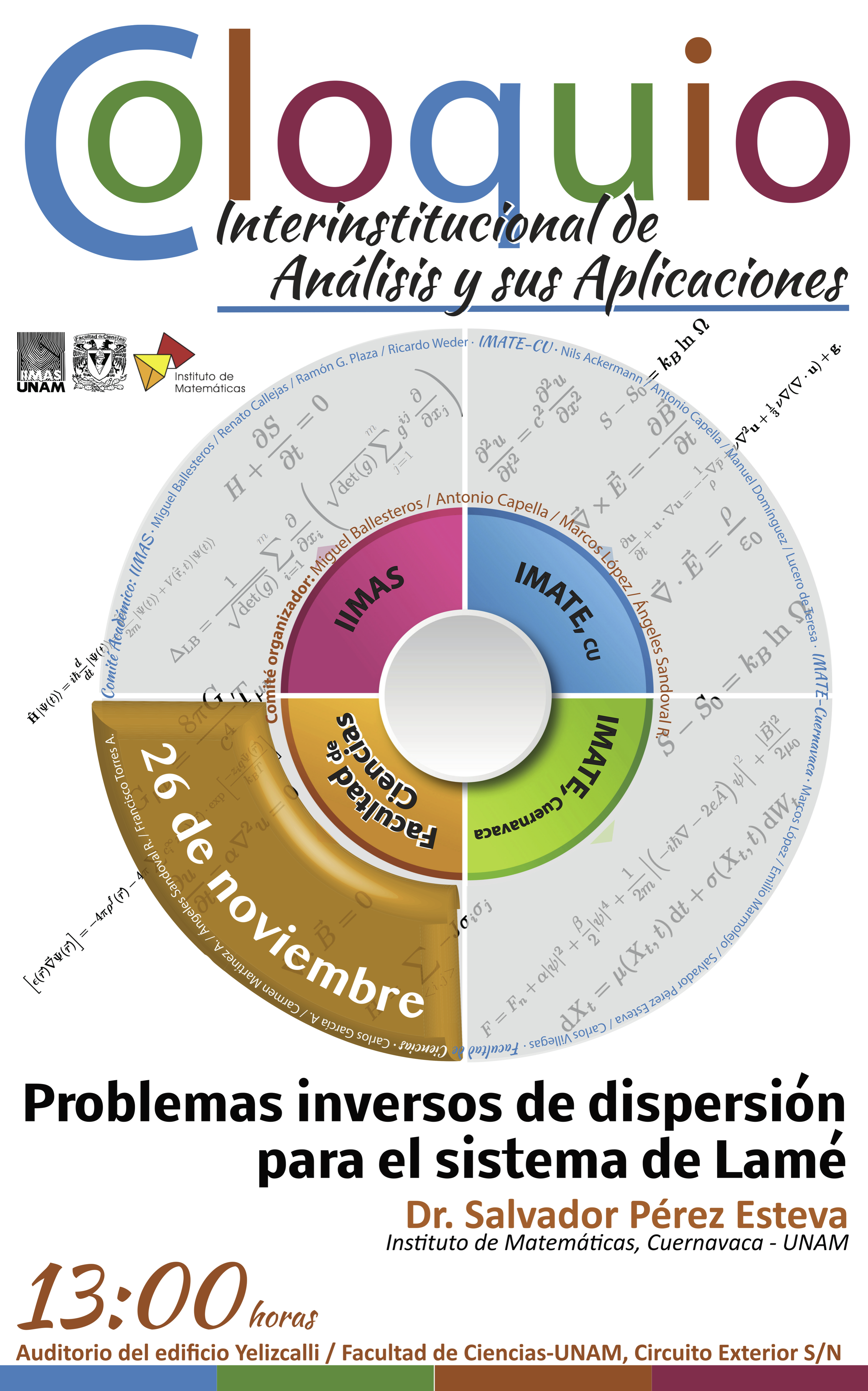 Coloquio Interinstitucional de Análisis y sus Aplicaciones