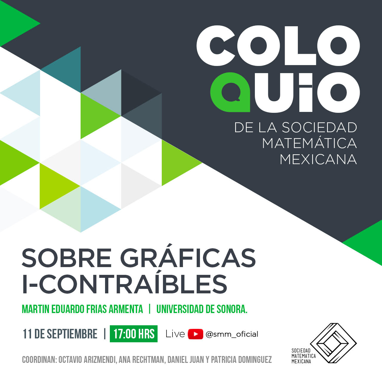 Sobre gráficas I-contraíbles - Proyección del Coloquio de la SMM