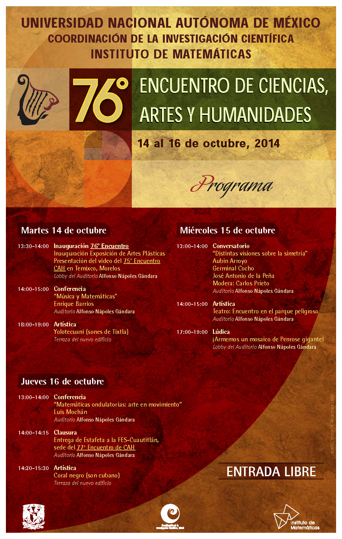 76 Encuentro de Ciencias, Artes y Humanidades