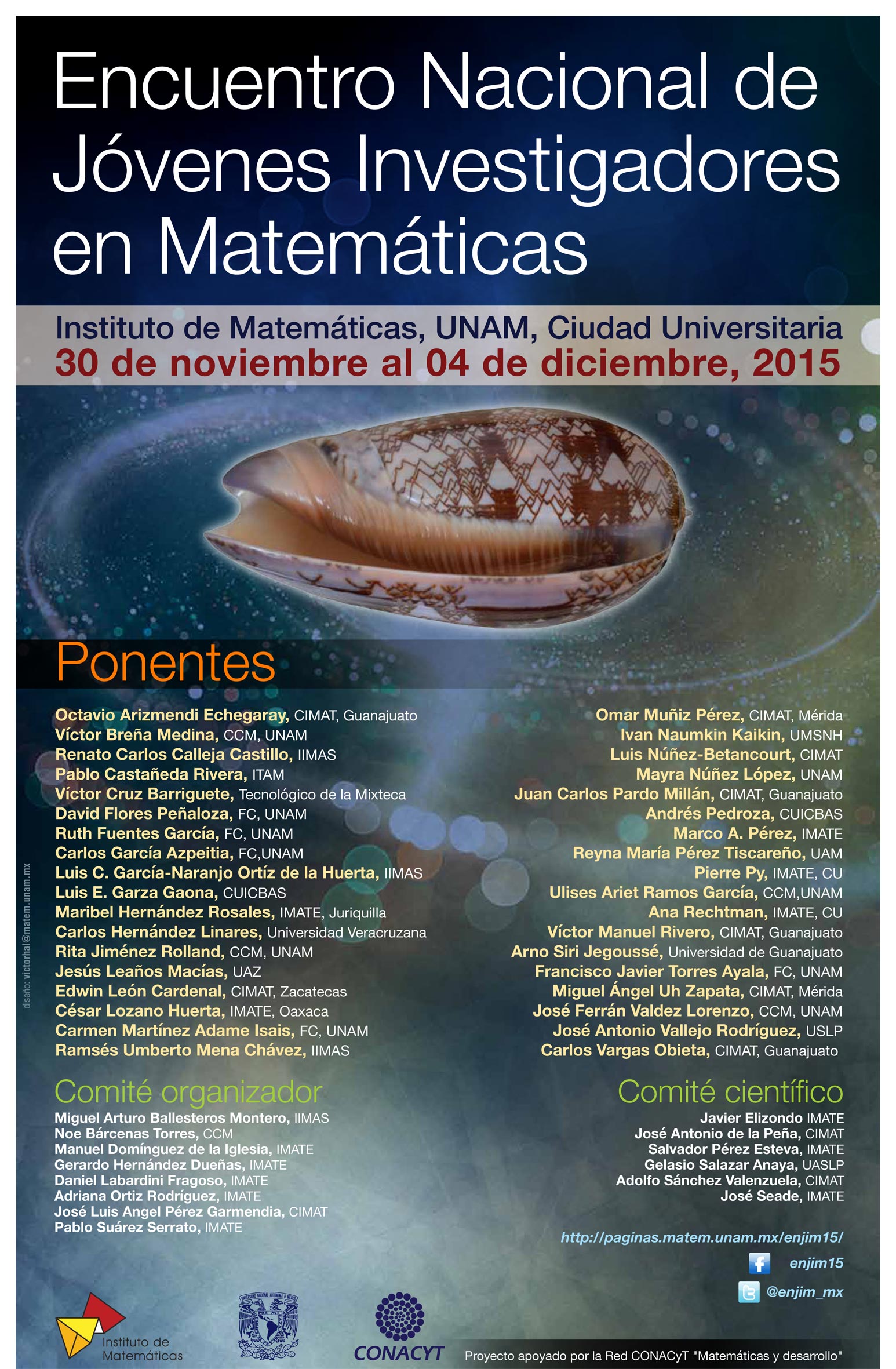 Encuentro Nacional de Jóvenes Investigadores en Matemáticas