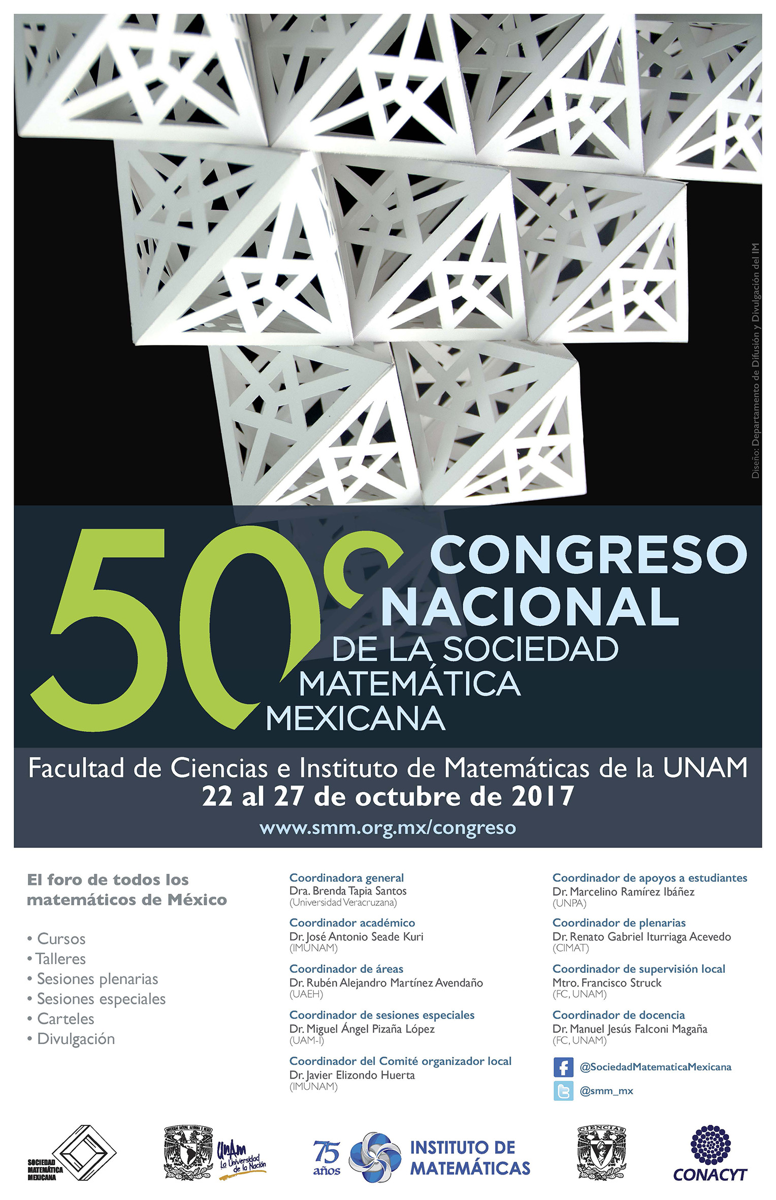 50 Congreso Nacional de la Sociedad Matemática Mexicana