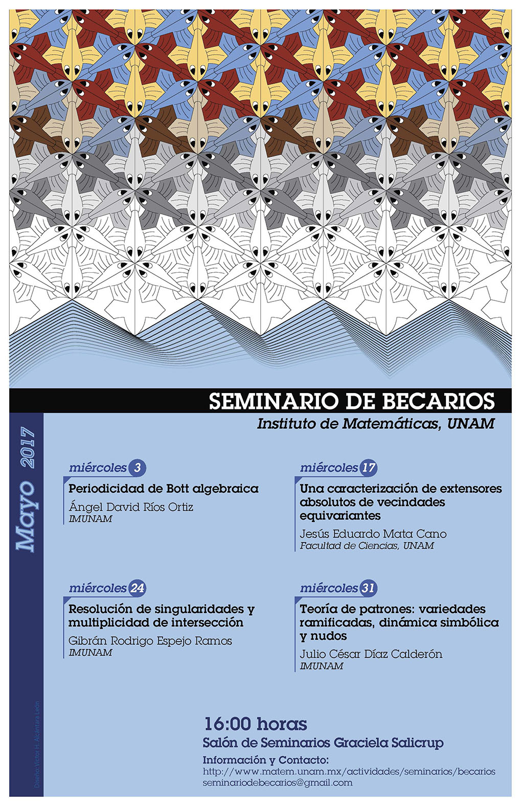 Mayo: Sesiones para Seminario de Becarios