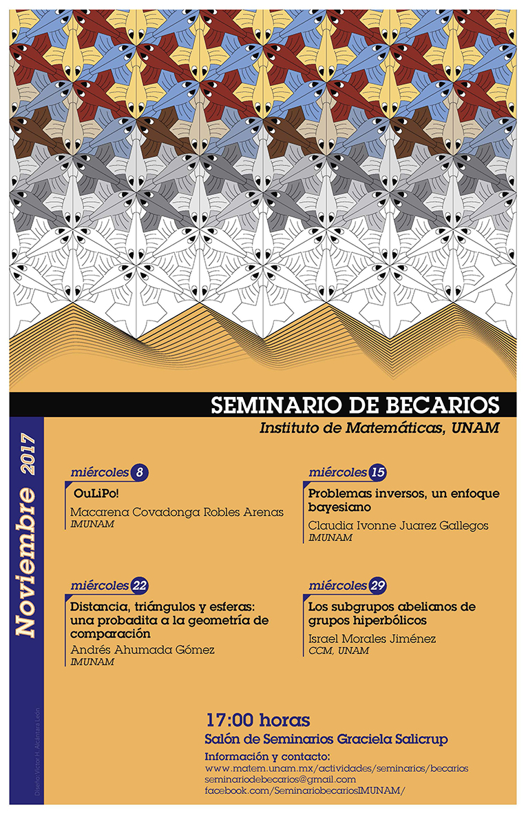 Noviembre: Sesiones para Seminario de Becarios 