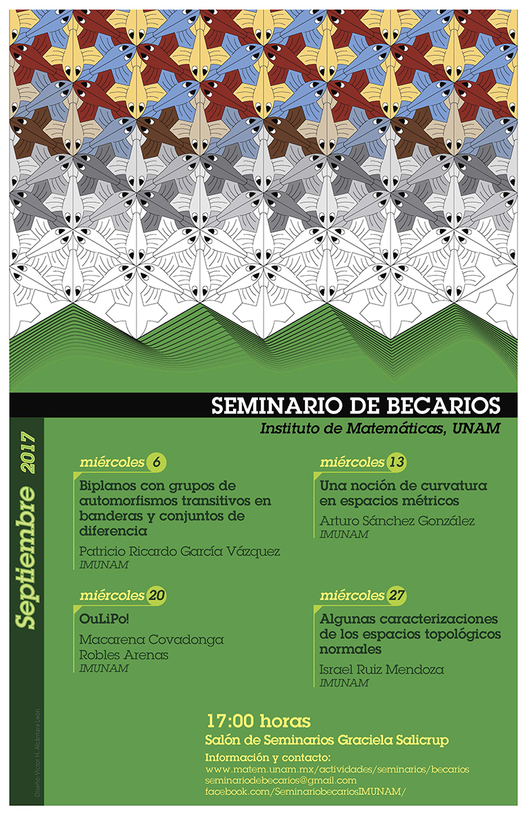 Septiembre: Sesiones para Seminario de Becarios