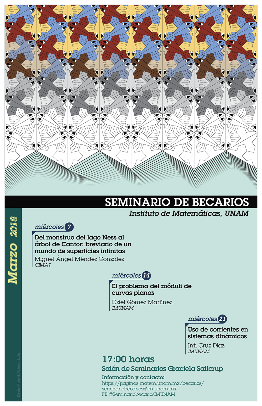 Marzo: Sesiones para Seminario de Becarios 