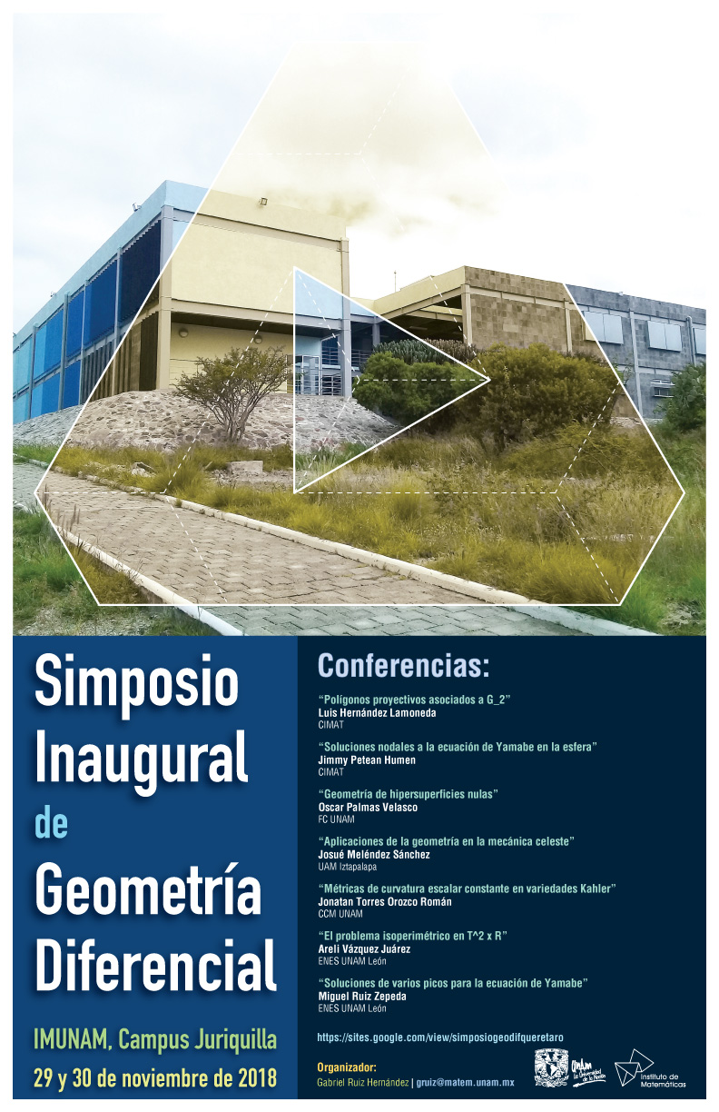 Simposio Inaugural de Geometría Diferencial