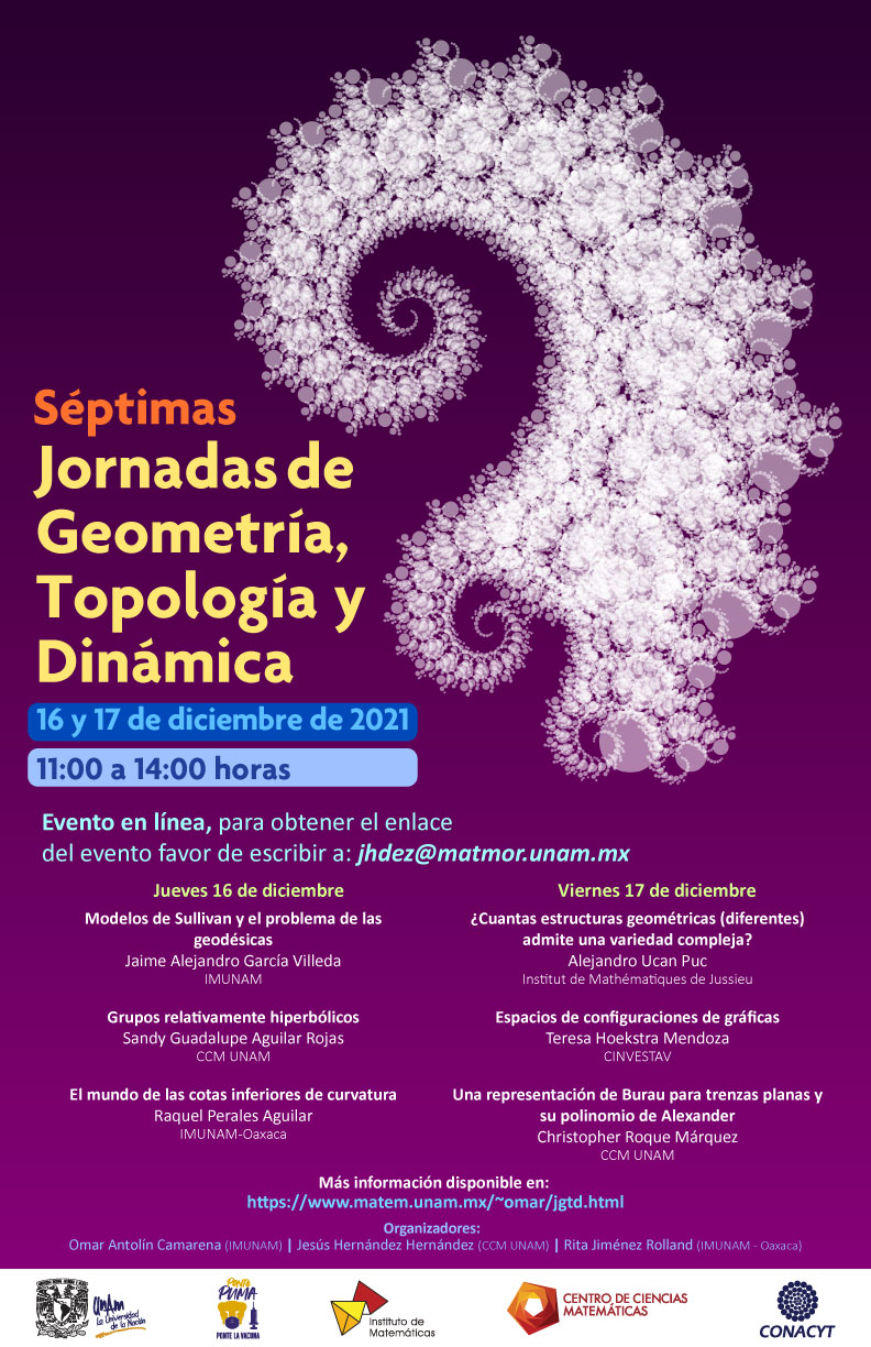 Séptimas Jornadas de Geometría, Topología y Dinámica