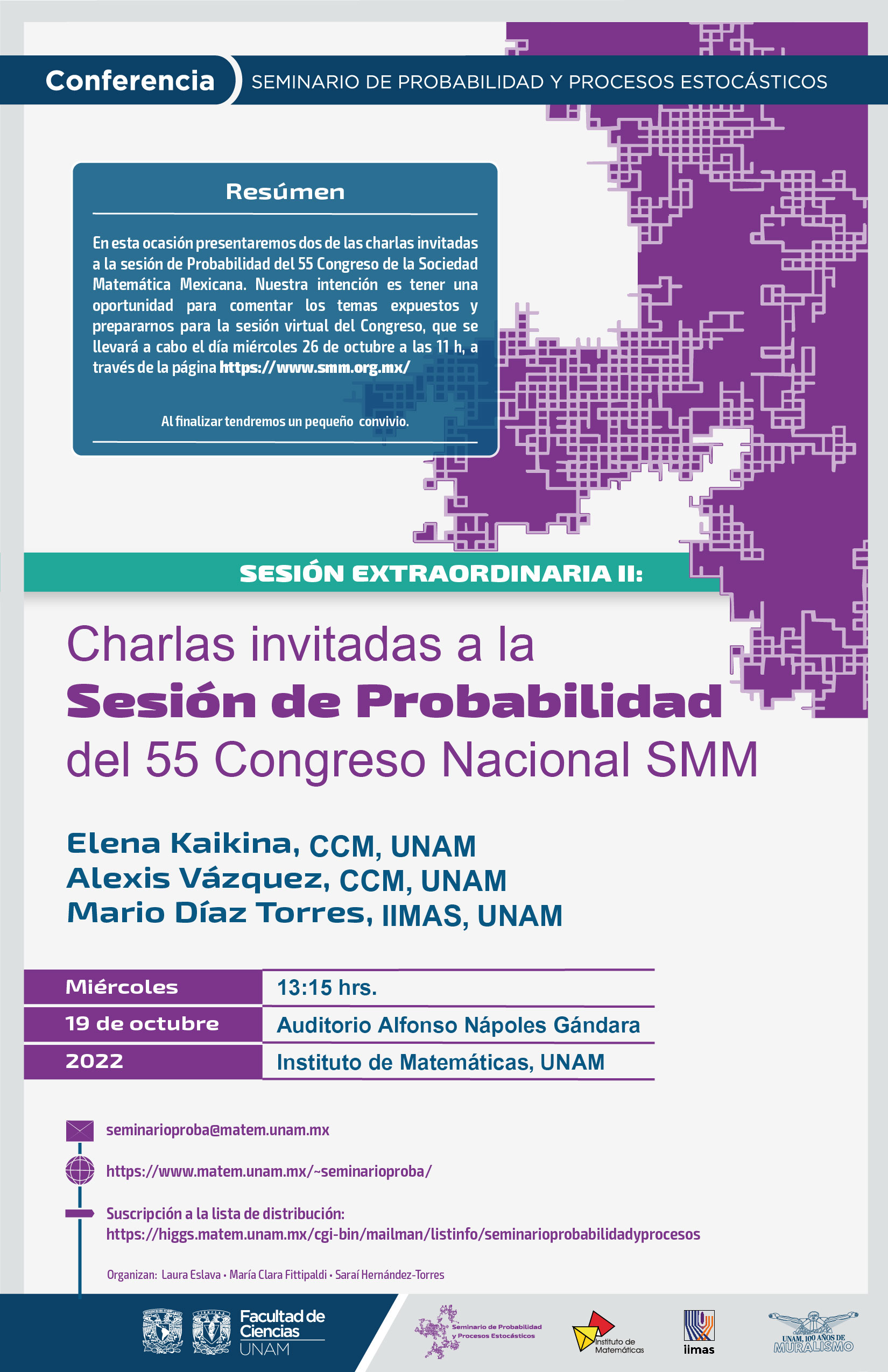 Seminario de Probabilidad y Procesos Estocásticos 