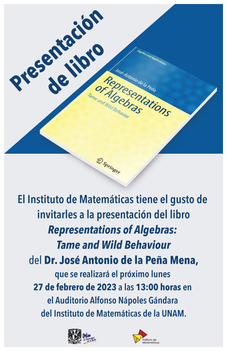 Presentación del Libro: Representations of Algebras: Tame and Wild Behaviour