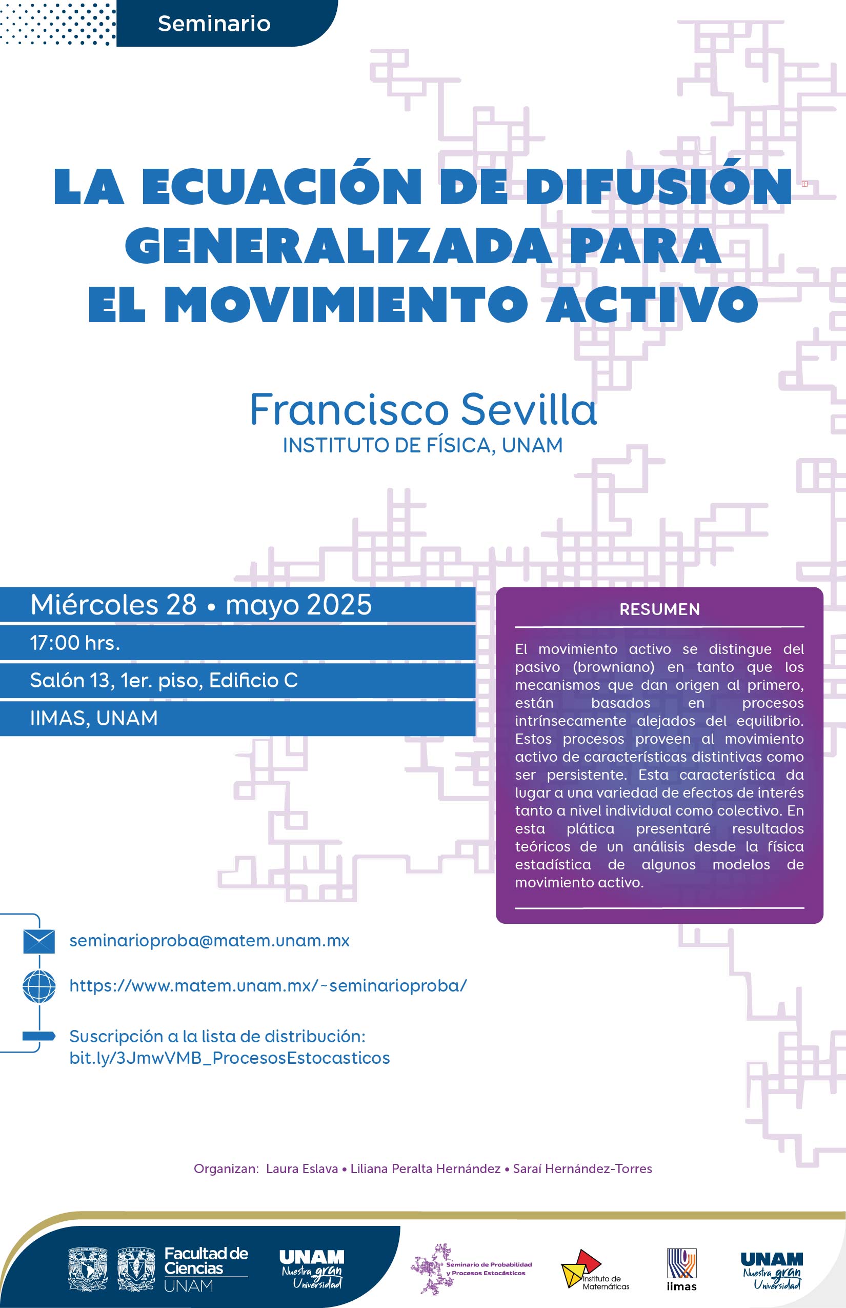 Seminario de Probabilidad y Procesos Estocásticos