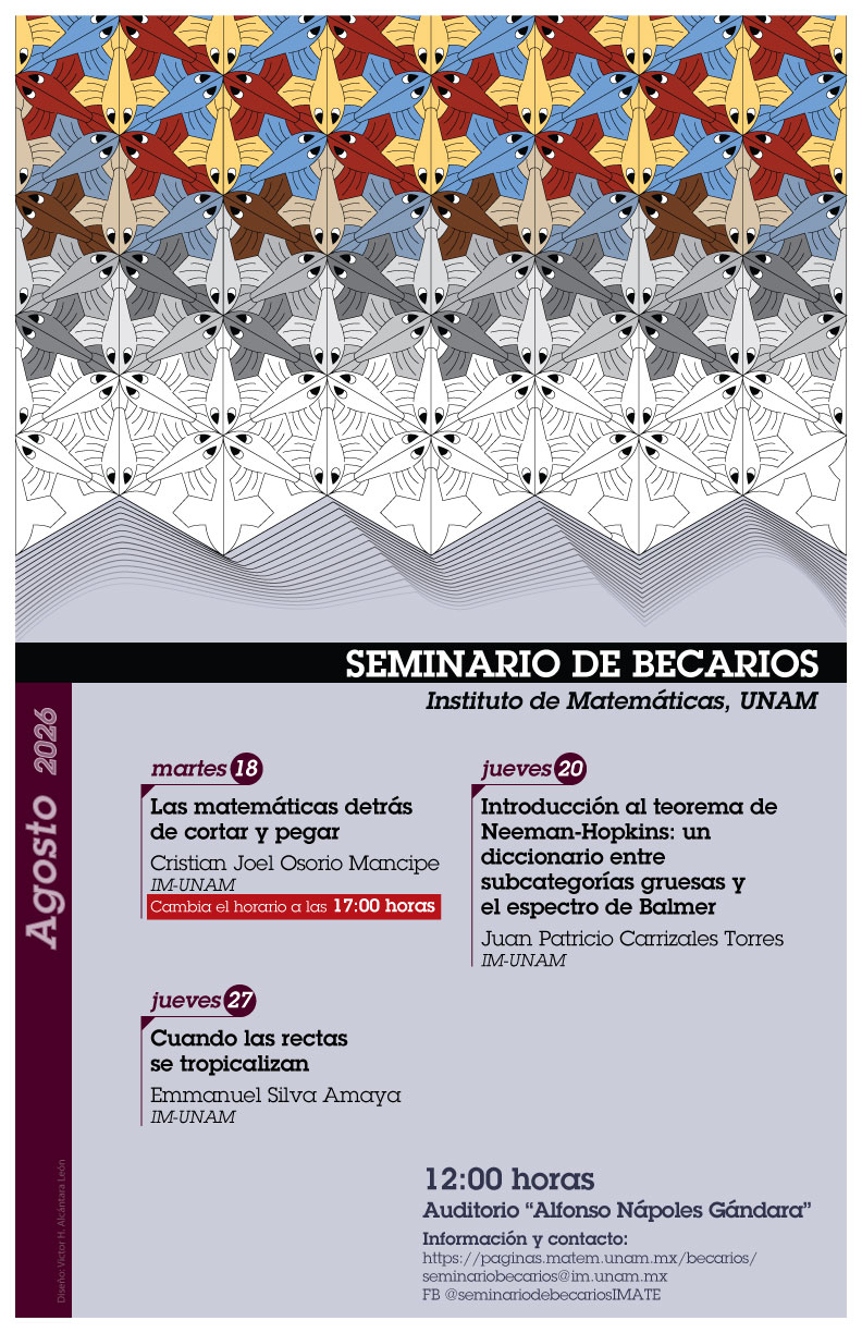 Seminario de Becarios: agosto 2026
