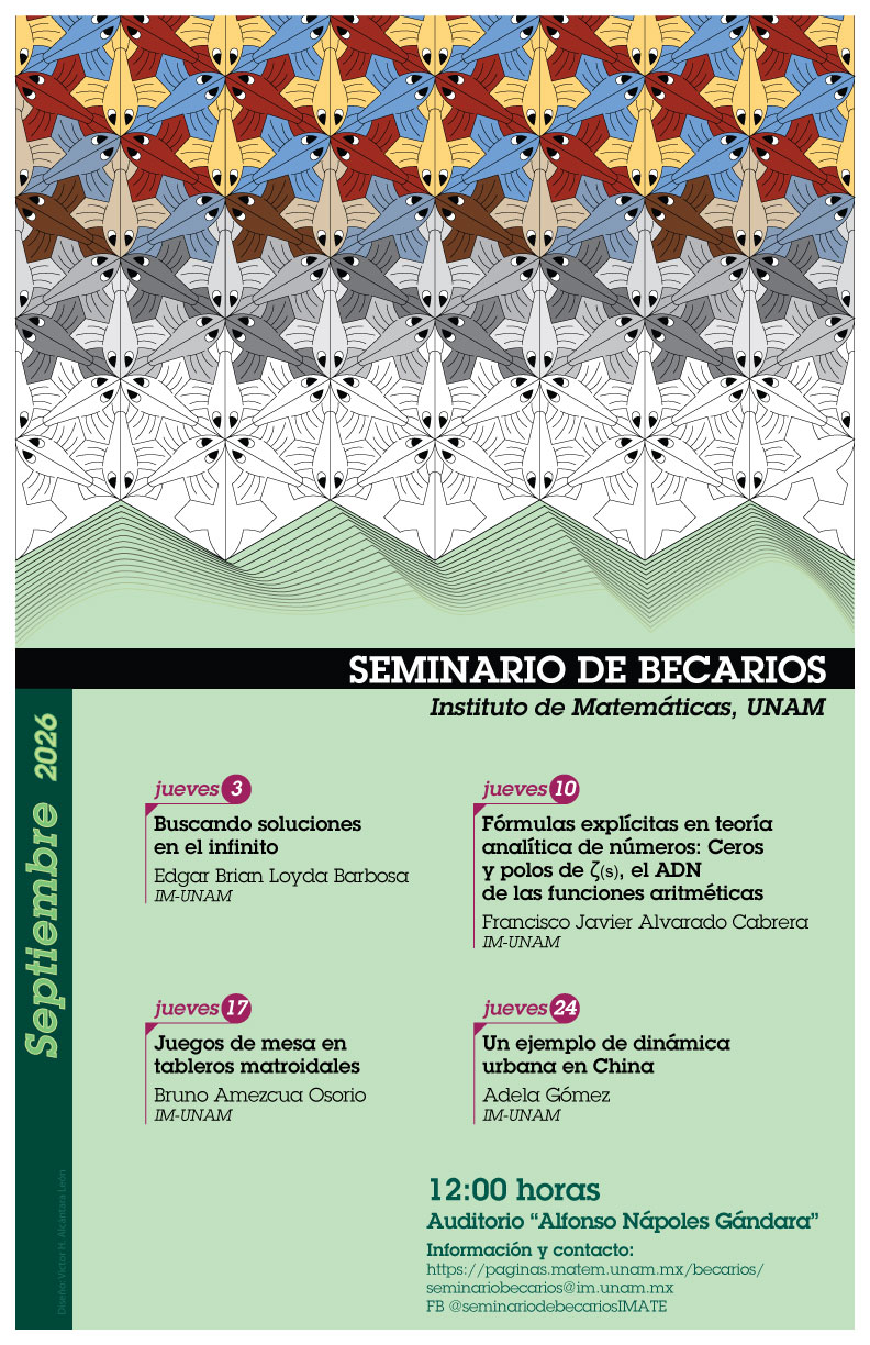 Seminario de Becarios: septiembre 2026