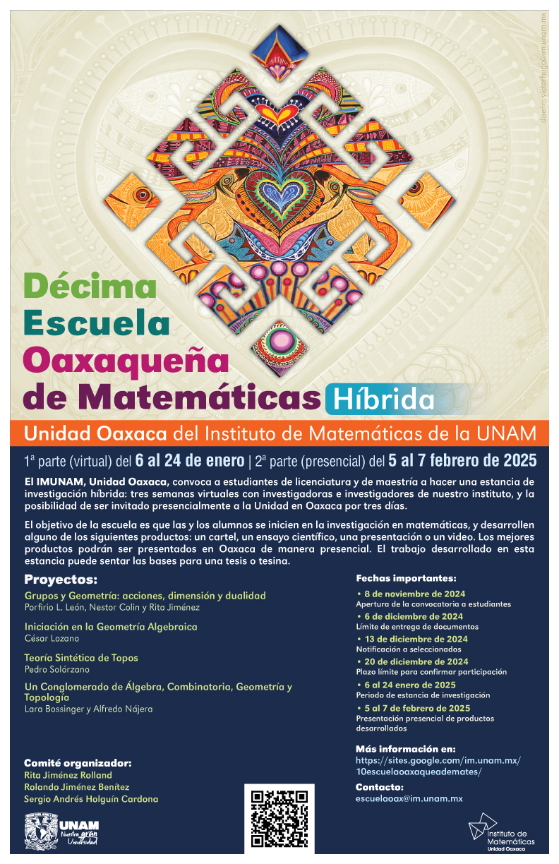 Décima Escuela Oaxaqueña de Matemáticas (híbrida)