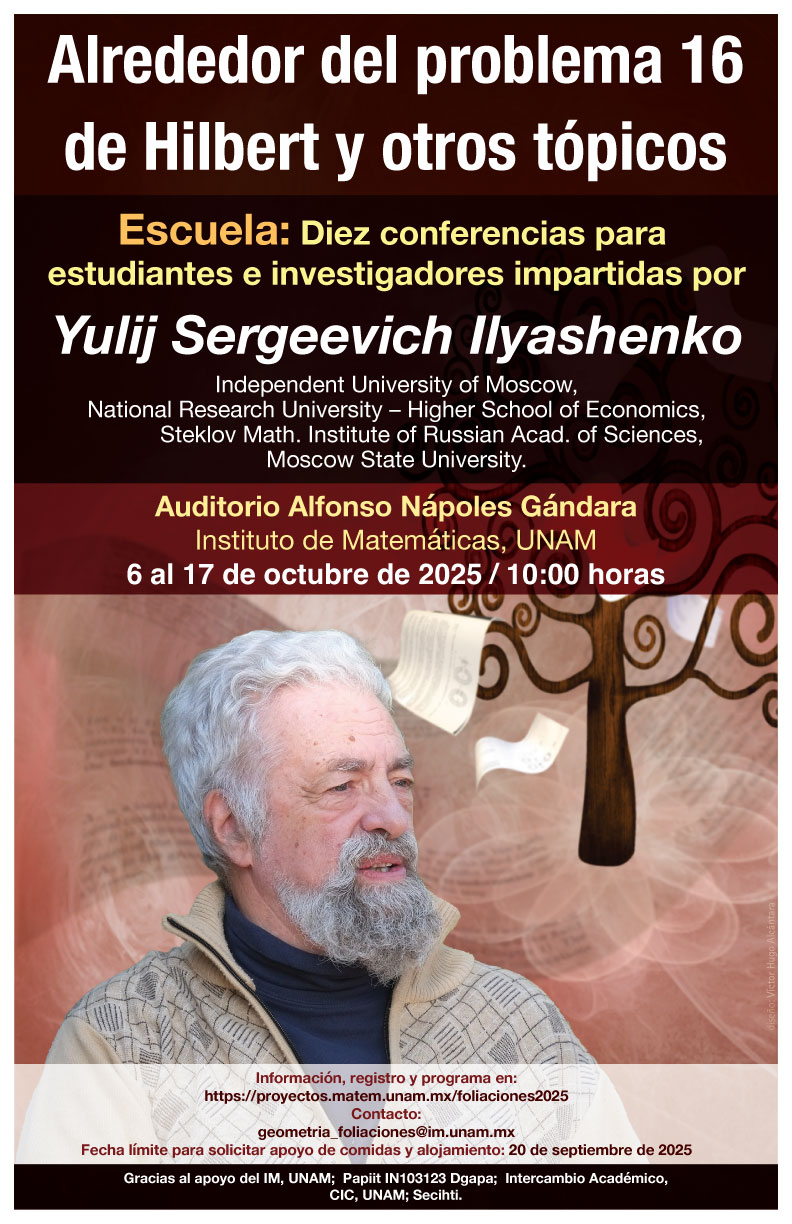 Escuela y encuentro “Alrededor del problema 16 de Hilbert y otros tópicos”