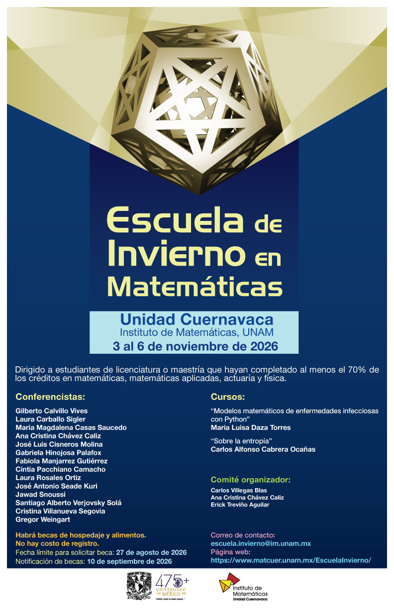 Escuela de Invierno en Matemáticas