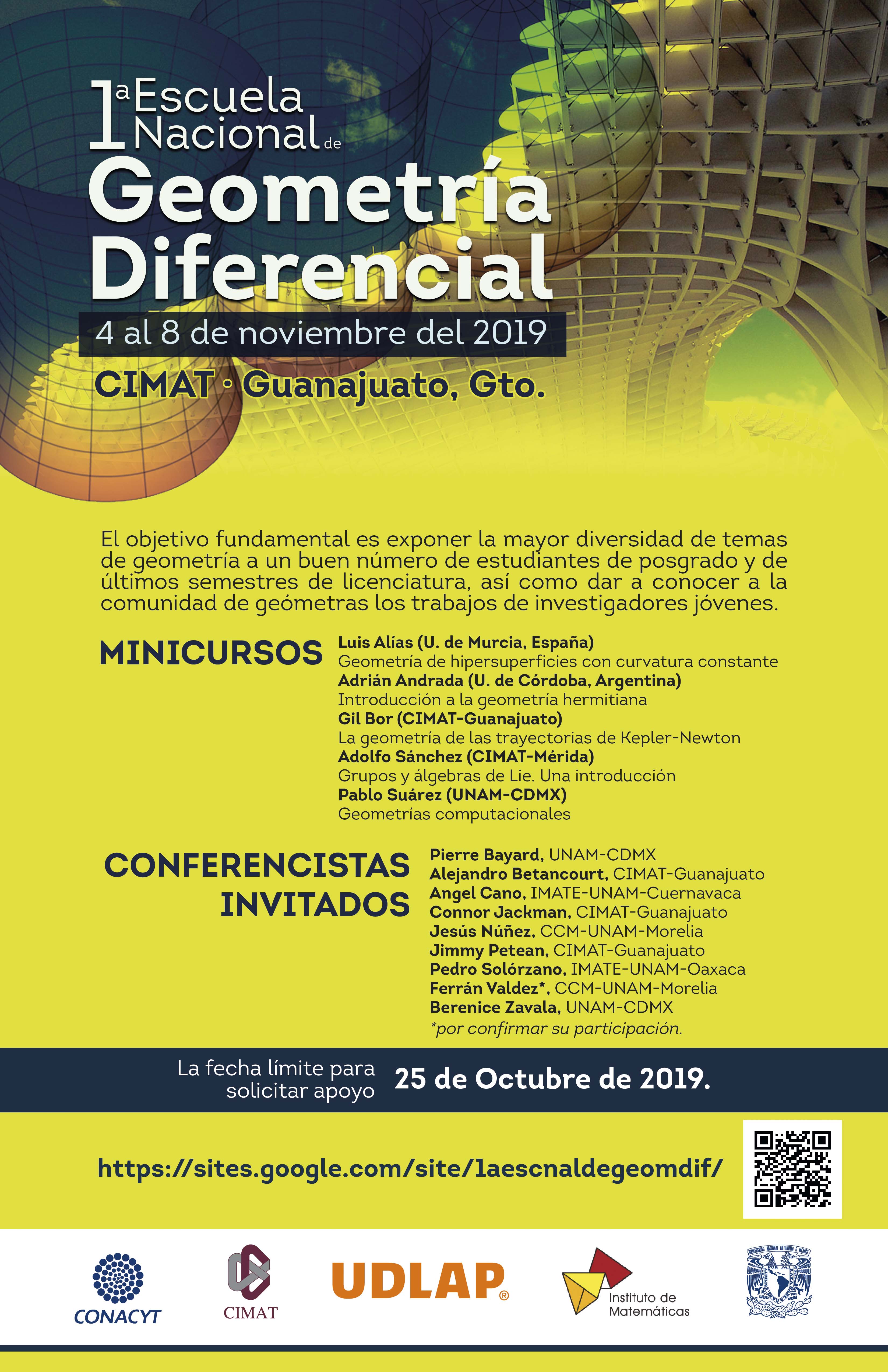 1ª Escuela Nacional de Geometría Diferencial