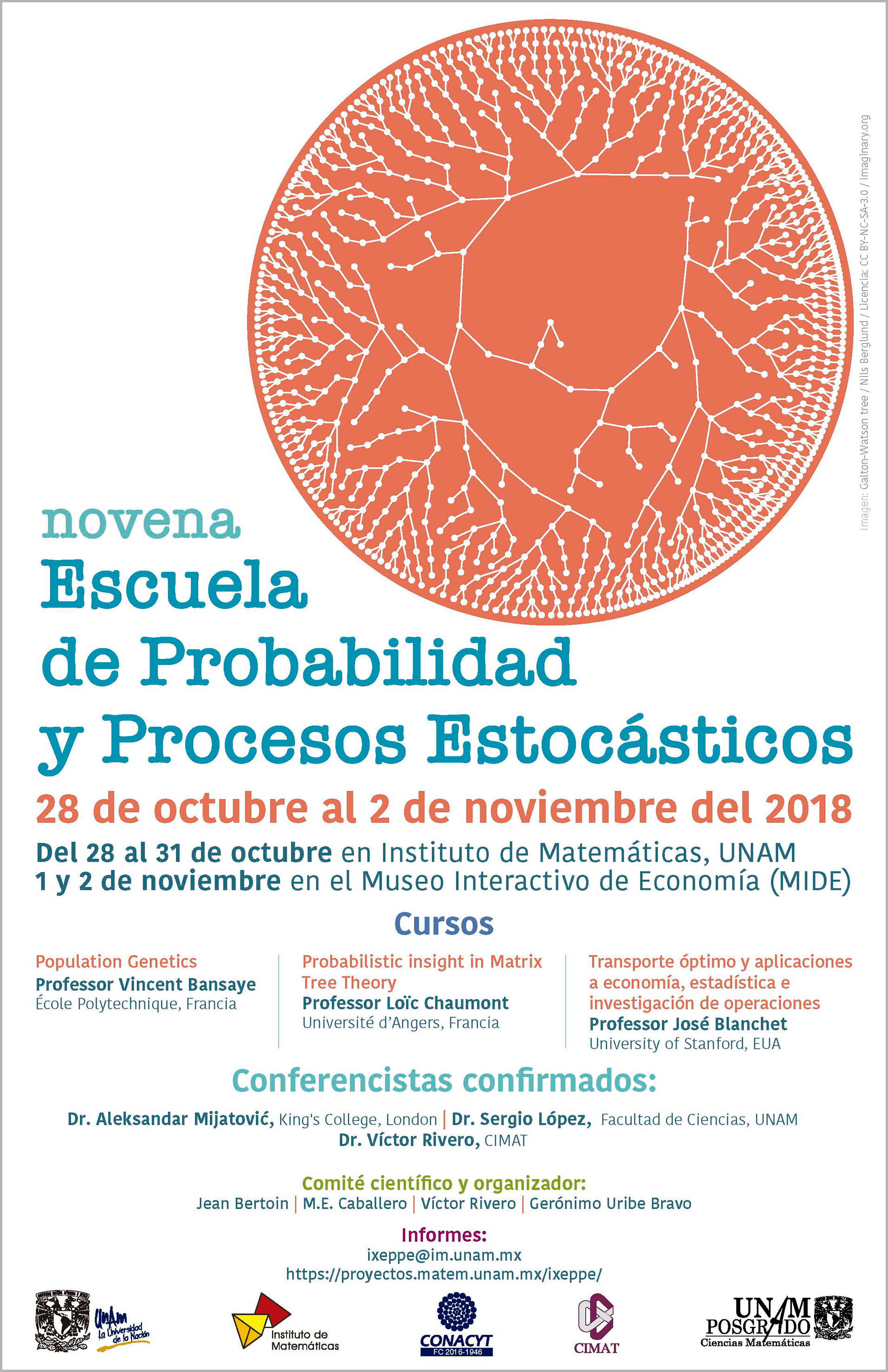 IX Escuela de Probabilidad y Procesos Estocásticos