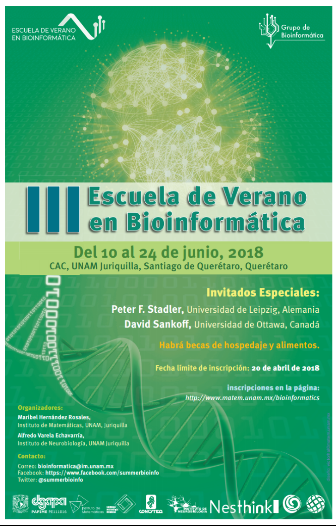  III Escuela de Verano en Bioinformática