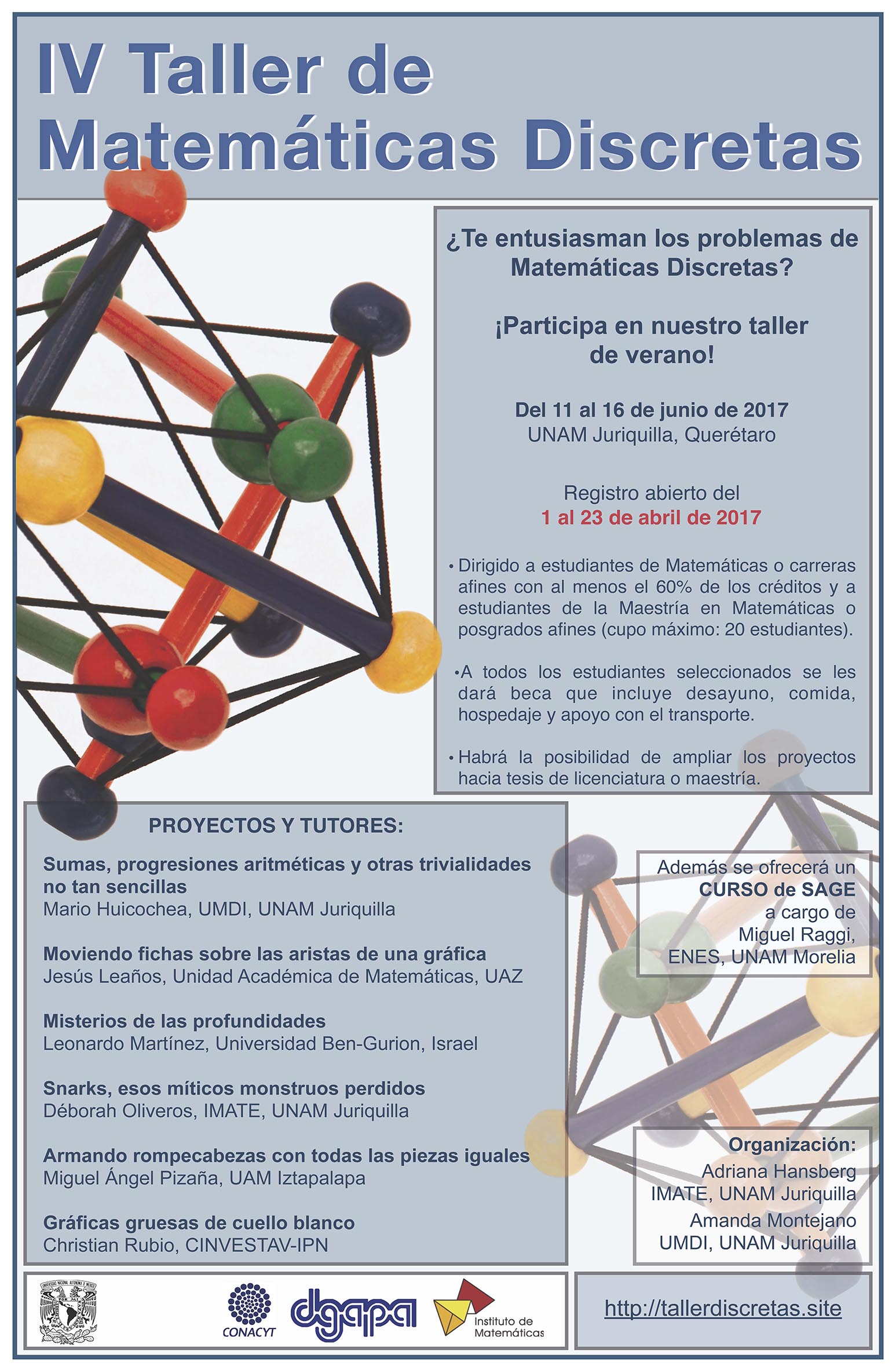 IV Taller de Matemáticas Discretas 