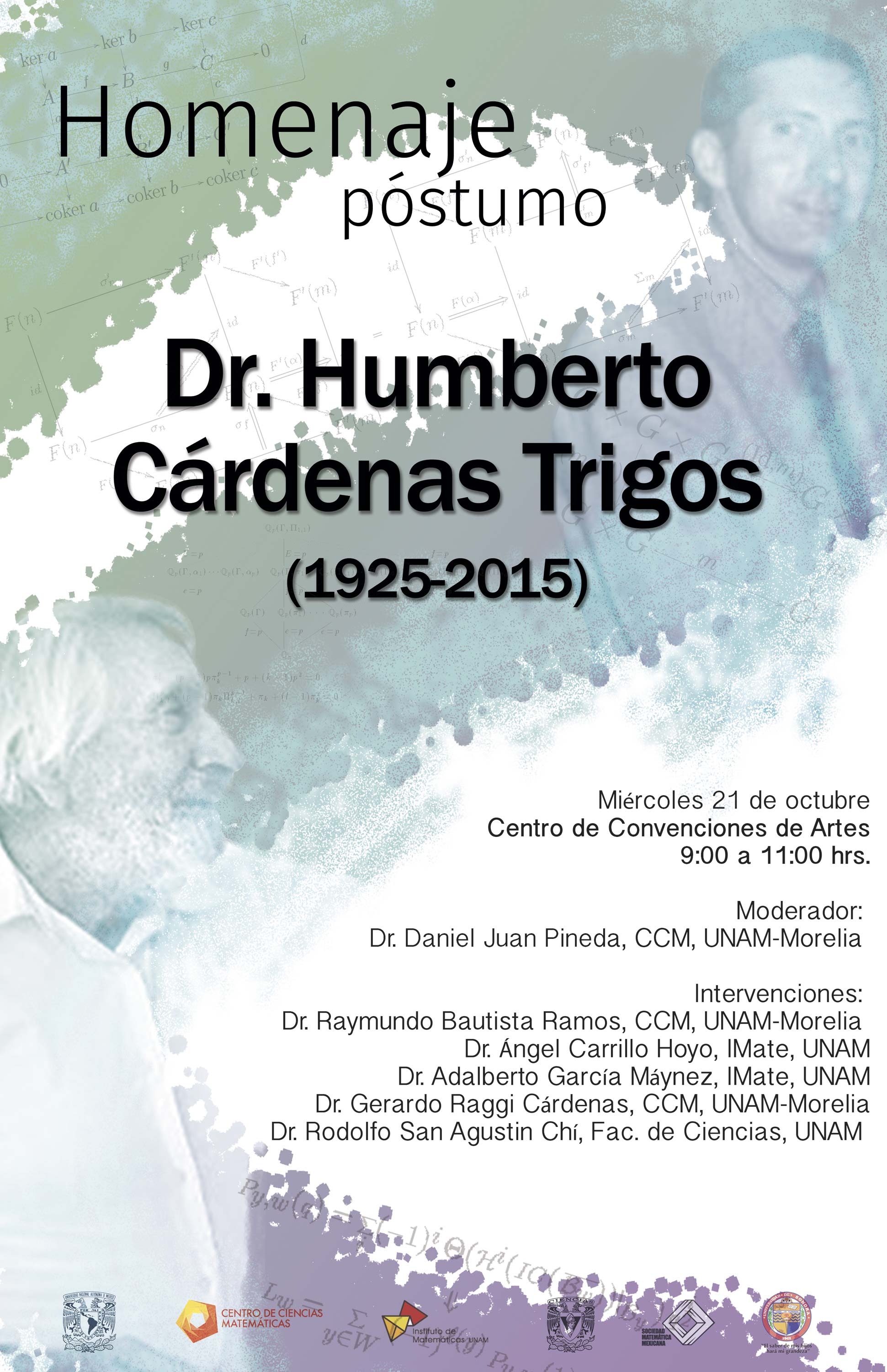 Homenaje a Dr. Humberto Cárdenas en Congreso de la SMM