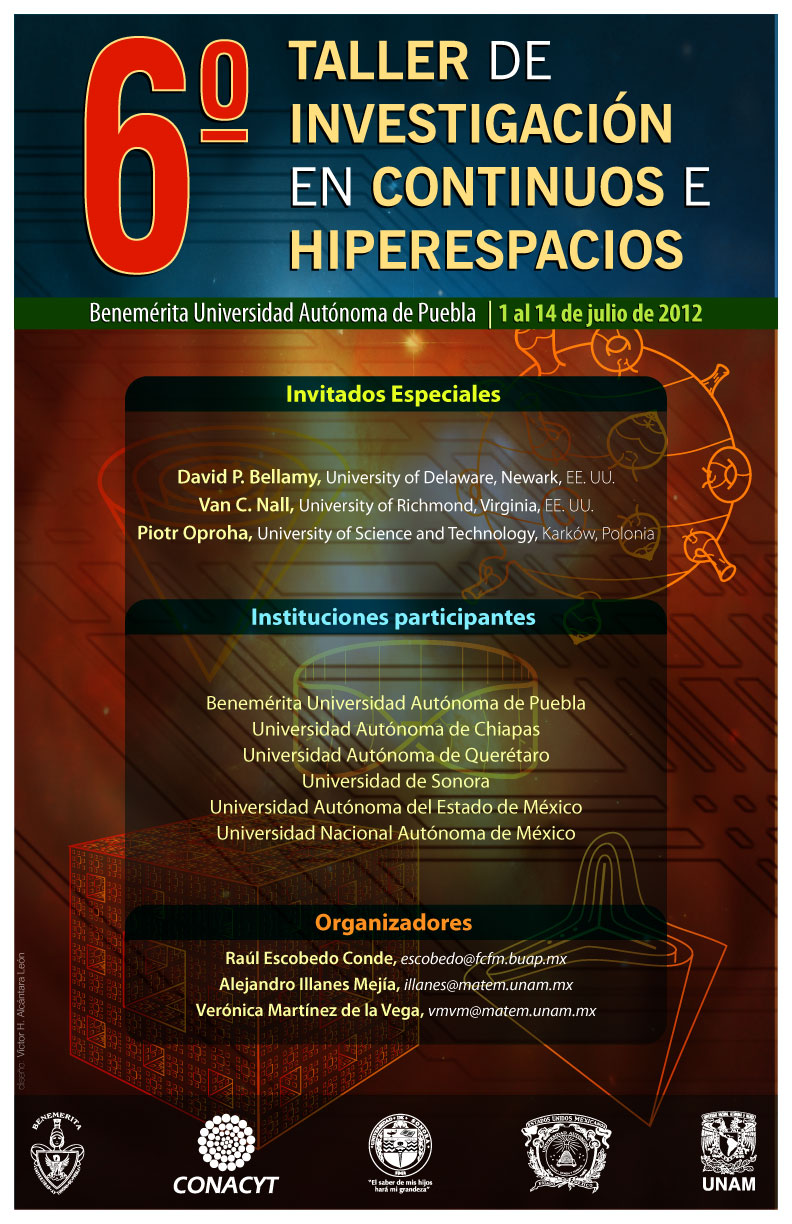 6° Taller de Investigación en Continuos e Hiperespacios