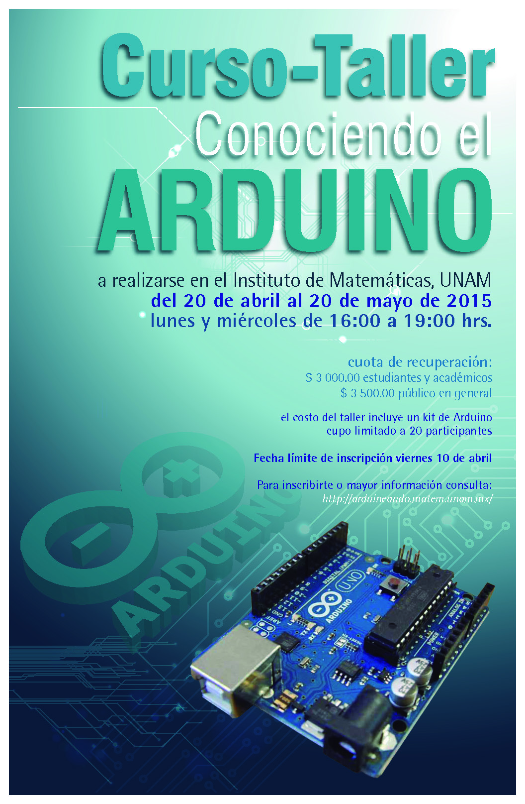 Curso-Taller Conociendo el Arduino