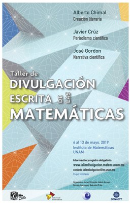 Taller de divulgación escrita de las matemáticas